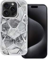 TWINKI Case for iPhone 14, silver