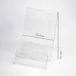 Vertical Plexi Holder / Phone Stand