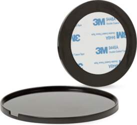 Wave dashboard platform for suction cup