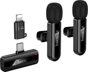 Wireless double microphone Lightning / USB