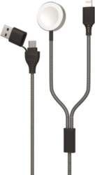 2GO USB/USB-C 2-in-1 Charging Cable Lightning