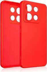 Beline Poco X6 silicone case, red/red