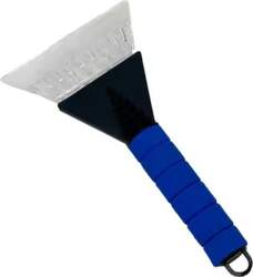 Blue snow scraper with glove ()
