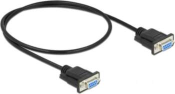 Delock Serial Nullmodem D-Sub9 Cable, 0