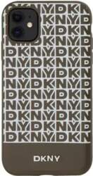 DKNY PU Leather Repeat Pattern Bottom