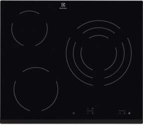 Electrolux EHF6232FOK Black 60 cm Ceramic