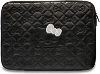 Hello Kitty Zip PU Quilted Bows