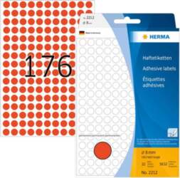 Herma Multi-purpose chains red 8 mm