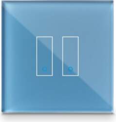 Iotty Smart Switch Faceplate 2-gang -