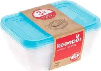 Keeeper Set of 3 rectangular food