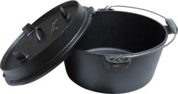 KETLER Cast iron cauldron with lid