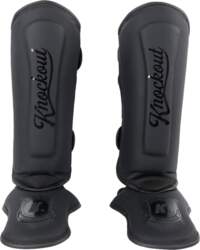 Knockout Apollo shinguards black, black L