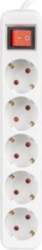 LANBERG 3m 5x Schuko socket strip