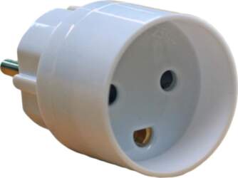 Mercodan Power adapter DK to Schuko