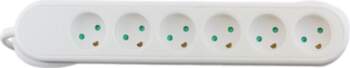 Mercodan Power strip with 6 outlets