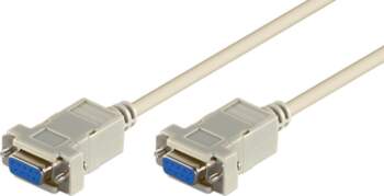 MicroConnect D-SUB 9-pin Cable, 2m seriell
