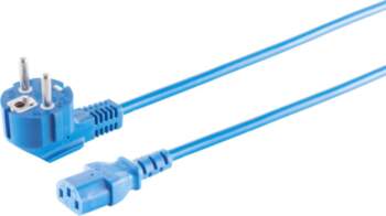 MicroConnect Power Cord Schuko Angled -