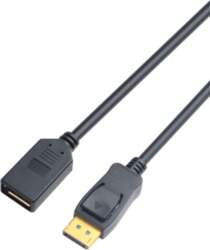 MicroConnect QHD Displayport extender Cable 2m