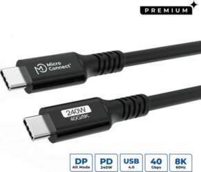 MicroConnect USB-C to USB-C cable 2m