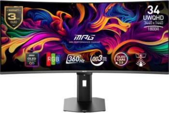 MSI MPG 341CQRDE QD-OLED X36 computer