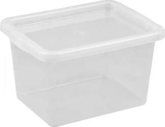 NHG Box Basic 15L, transparent, with