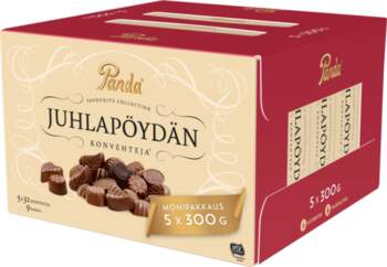 Panda Celebration table chocolates, 300 g