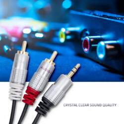 Qoltec 2xRCA Cable / 3.5mm