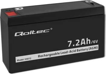 Qoltec AGM battery | 6V |