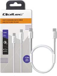 Qoltec data transfer and charging cable