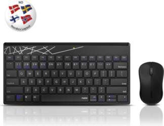 RAPOO Keyboard/Mouse Set 8000M Wireless Multi-Mode