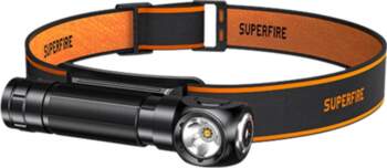 Superfire TH04-S, 1000lm USB-C headlamp flashlight