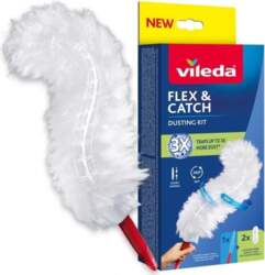 Vileda Short-handled duster + 2 Flex