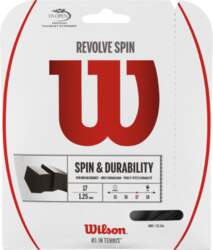 Wilson Revolve Spin string, black, 17/1
