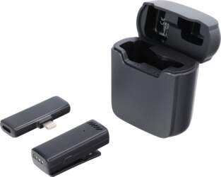 Wireless lavalier microphone Lightning with charging