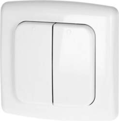 2-channel switch with radio transmitter, for