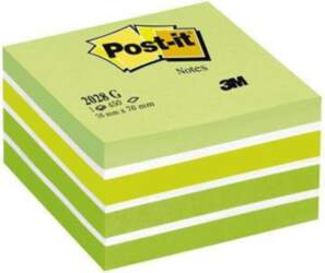 3M Pastel green Post-it note cubes