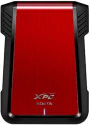 Adata EX500 HDD/SSD enclosure, Black, Red