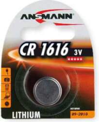 Ansmann Lithium button cell CR-1616 (silver)