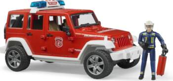 BRUDER Jeep Wrangler Fire vehicle (BR-02528)