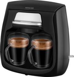 Coffee maker  2 cups Sencor,  black