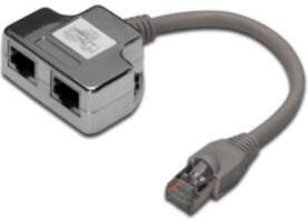 Digitus Cat5e patch cable adapter, 2x