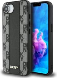 DKNY Leather Checkered Mono Pattern MagSafe