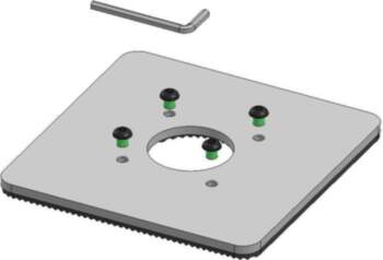 Ergonomic Solutions 150x150mm Baseplate 5mm -
