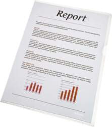 Document corner folder Esselte A5 matte