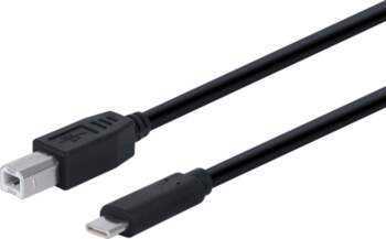 Fuj:tech USB-C to USB-B cable, 2m