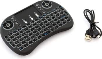 Fusion Accessories Compact wireless keyboard with