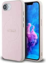 GUESS Grained Ring MagSafe iPhone 16e