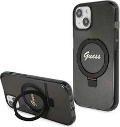 GUESS Ring Stand Script Glitter MagSafe