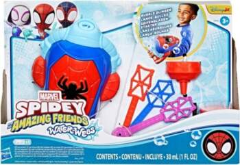 Hasbro Spidey Bubble Slinger, bubble machine