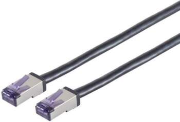 Lanview HIGH-FLEX Cat6a S/FTP Black  2m